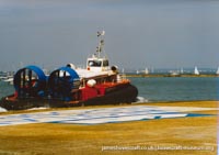 AP1-88 hovercraft promotional day by BHC -  (credit: The <a href='http://www.hovercraft-museum.org/' target='_blank'>Hovercraft Museum Trust</a>).